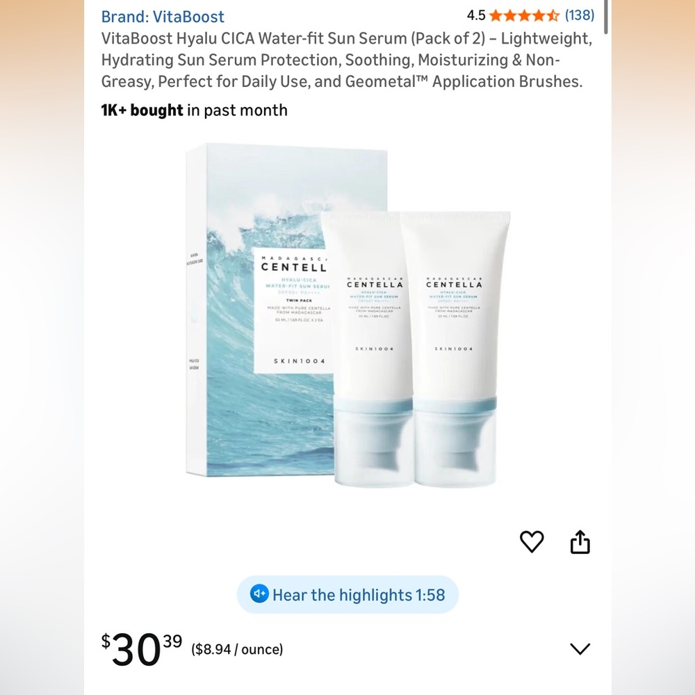 SKIN1004 Centella Skincare Set